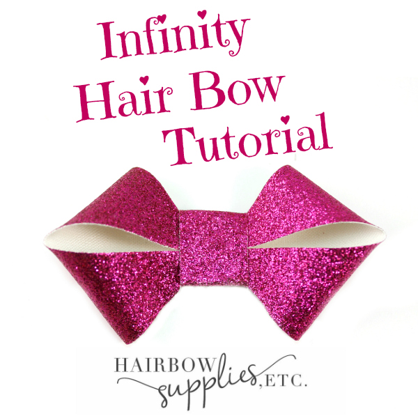 Infinity Hair Bow Hairbow Supplies, Etc.