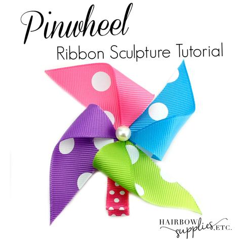 Pinwheel Ribbon Sculpture